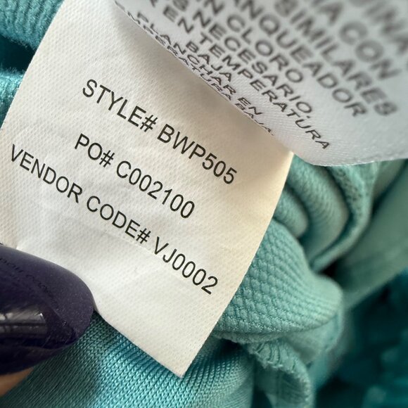 Barco One Womens Wellness Scrub Pants M Side Zippers Elastic Waistband Medical T - Picture 4 of 8